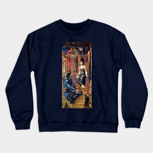 King Cophetua and the Beggar Maid - Edward Burne-Jones Crewneck Sweatshirt